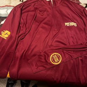 Three quarter zip golf pull over